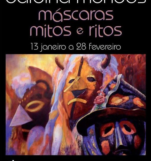 A pintura de Balbina Mendes na exposição da Tinturaria.