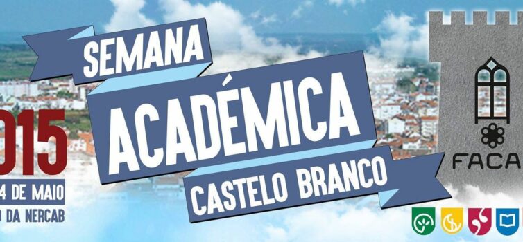 A semana Académica de Castelo Branco está a chegar...