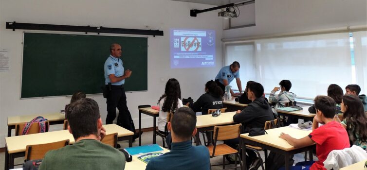 Ação de Sensibilização da PSP "Bullying é para Fracos"