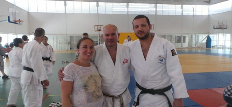 Ana Hormigo e Abel Louro em Clinic de Treinadores de Judo