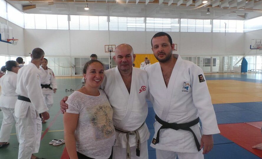 Ana Hormigo e Abel Louro em Clinic de Treinadores de Judo
