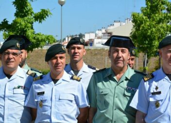 As delegações de Portugal e de Espanha (pormenor)