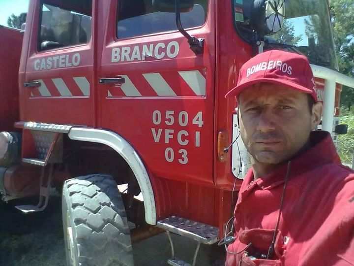 Bombeiro Júlio Naré recupera em Coimbra