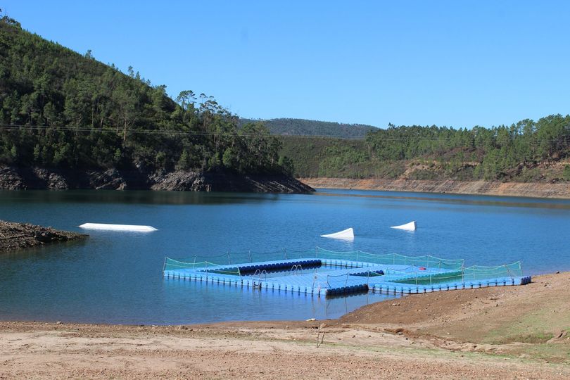 Cable Park já instalado na Praia de Fernandaires