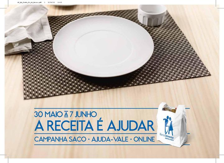 Campanha de recolha de alimentos para o Banco Alimentar Contra a Fome