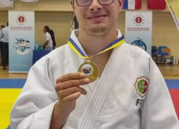 Campeão do Mundo de Judown recebido hoje em glória na sede da APPACDM de Castelo