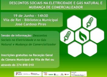 Descontos na Eletricidade e Gás Natural