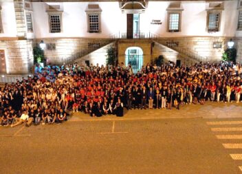 Estudantes do ensino superior recebidos no Município de Castelo Branco