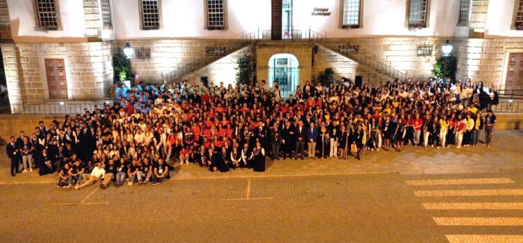 Estudantes do ensino superior recebidos no Município de Castelo Branco