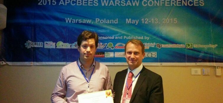 “Excellent Paper Award” para docentes do IPCB