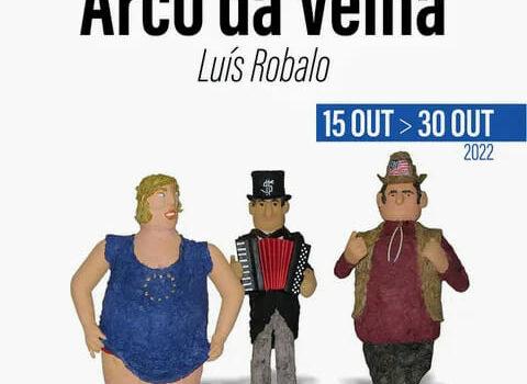 Exposição Bonecos do Arco-da-Velha de Luís Robalo no Museu do Canteiro de 15 a 3