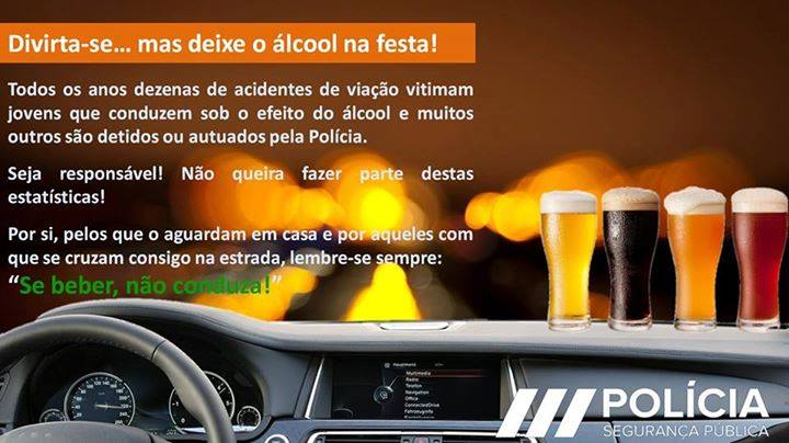 Fiscalização da PSP durante a Semana Académica