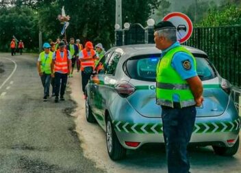 GNR de Castelo Branco apoiou peregrinos de Fátima
