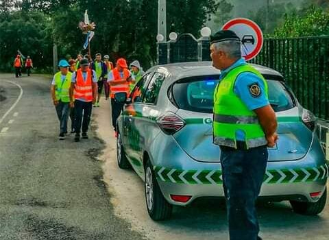GNR de Castelo Branco apoiou peregrinos de Fátima