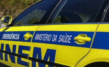 Homem de 35 anos gravemente ferido em colisão rodoviária em Castelo Branco