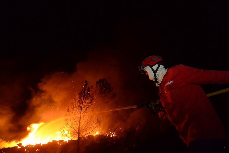 Incêndio em S. Vicente da Beira