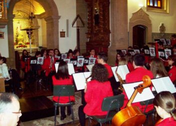 O esplendor da Igreja da Graça acolheu o concerto de Ano Novo