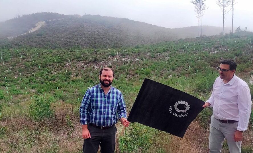 Os Verdes colocam Bandeiras Negras