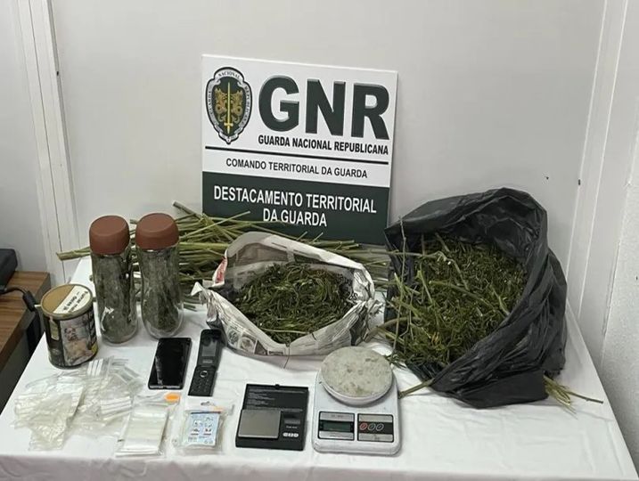 Prisão preventiva por tráfico de estupefacientes na Guarda