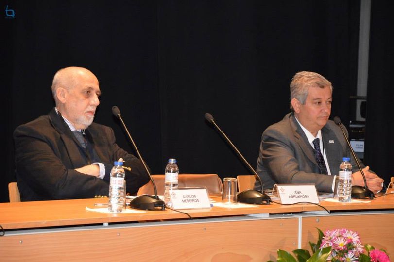 Prof. Carlos Medeiros e pres. Armindo Jacinto... duas vontades para vencer!