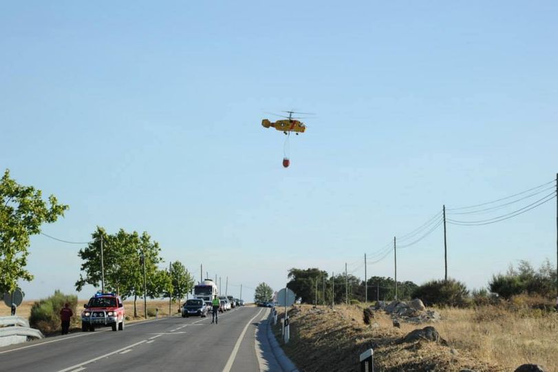 Quatro concelhos com risco máximo de incêndio