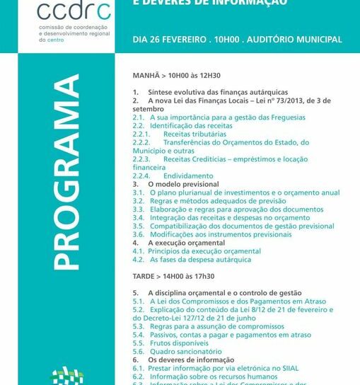 Regime financeiro das Freguesias em debate