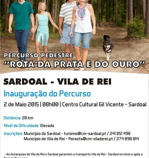 “Rota da Prata e do Ouro” inaugurada no  sábado