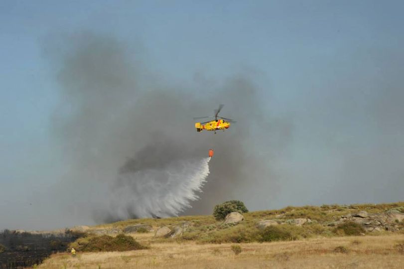 Sete incêndios no distrito todos dominados