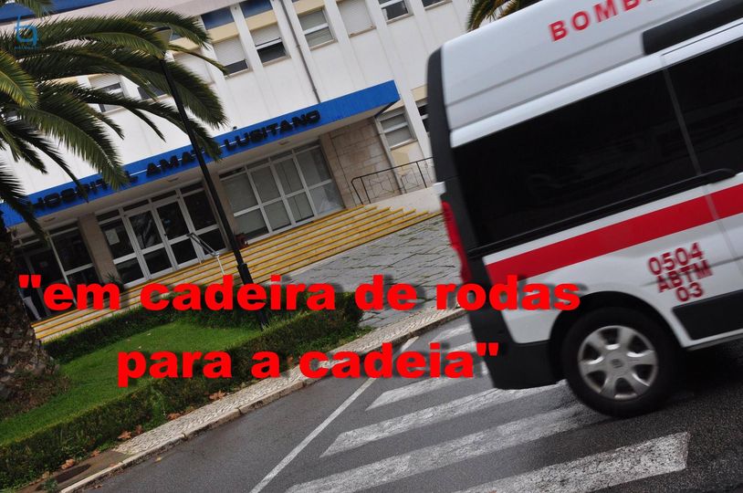 Trés  reclusos internados no serviço de Medicina Interna tiveram alta esta tarde