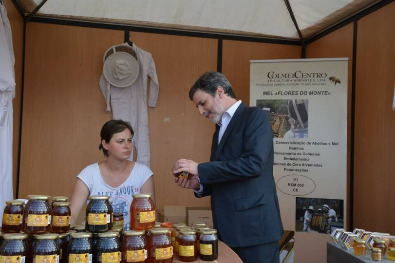 Visita aos expositores da Feira