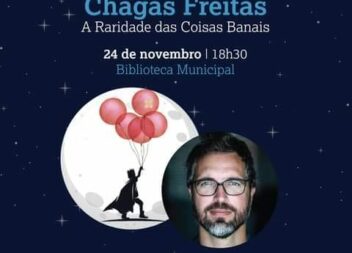 À conversa com Pedro Chagas Freitas na Biblioteca Municipal de Castelo Branco