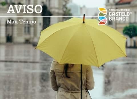 AVISO à População - Precipitação e Vento fortes
