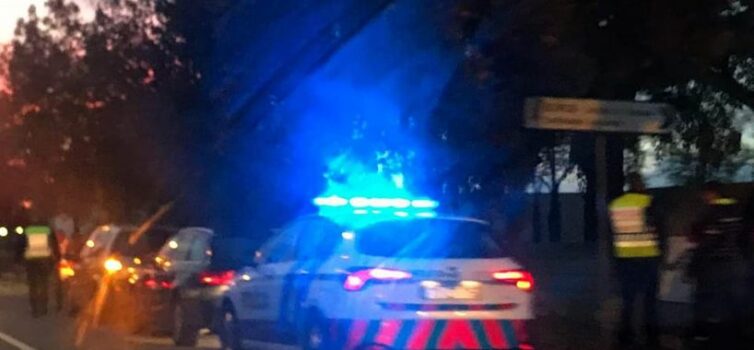 Acidente em Castelo Branco entre dois automóveis