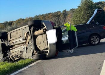 Acidente faz dois feridos