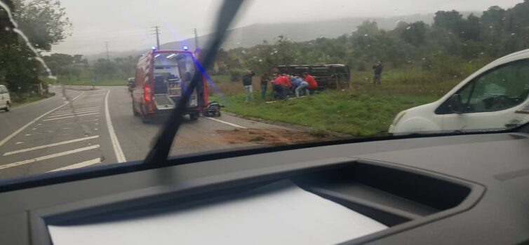 Acidente resulta em ferido grave em Portalegre