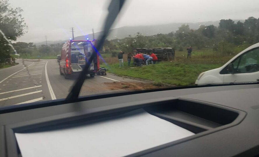 Acidente resulta em ferido grave em Portalegre