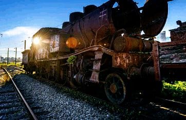 Adiada retirada da locomotiva a vapor da CP de Gaia para Guarda