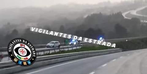 Automóvel despistou-se na A25