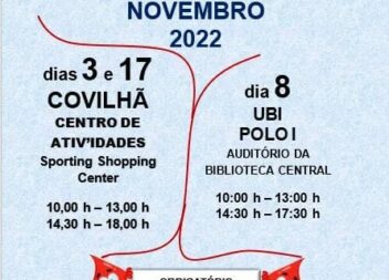 Dar sangue é dar vida... Na Covilhã