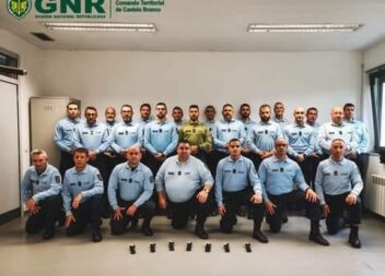 Destacamento Territorial da GNR de Castelo Branco recebeu formação em Cuidados d