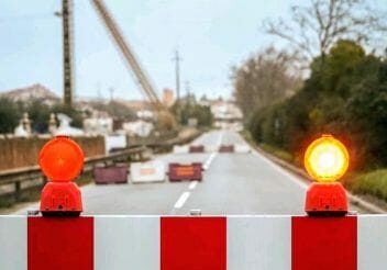 EN338 com a circulação cortada devido ao mau tempo, entre Piornos e Manteigas