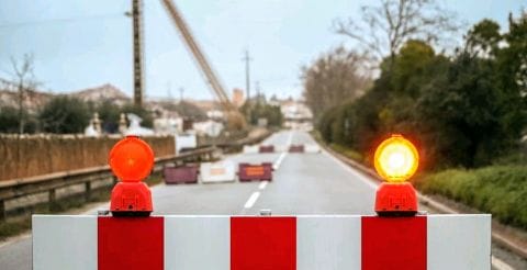 EN338 com a circulação cortada devido ao mau tempo, entre Piornos e Manteigas