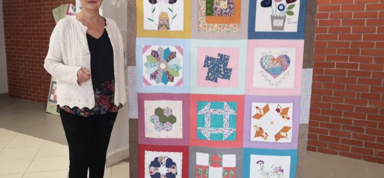 Escalos de Cima trabalha em Patchwork