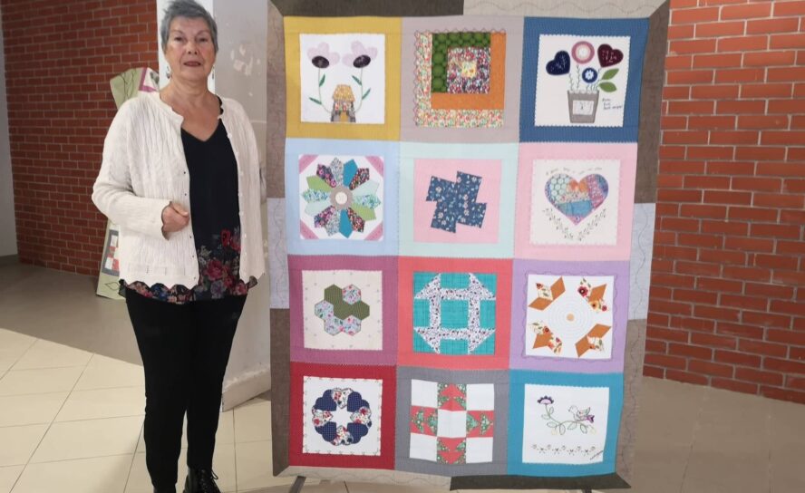 Escalos de Cima trabalha em Patchwork