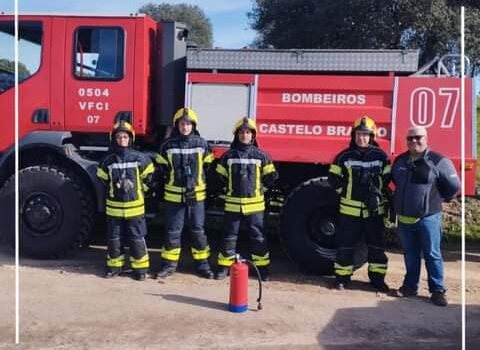 Fim de semana de desporto motorizado: Bombeiros de Castelo Branco no Enduro Spri