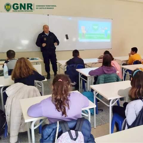 GNR promove Internet Segura no Agrupamento de Escolas do Fundão