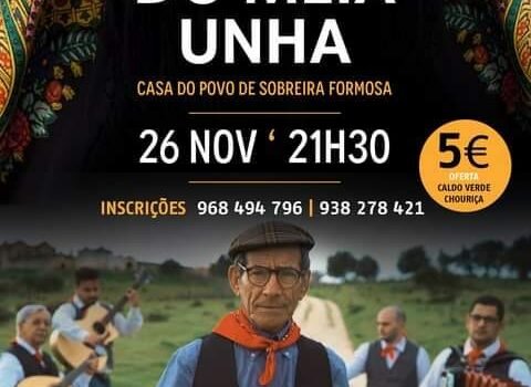 Noite de Fados na Casa do Povo de Sobreira Formosa