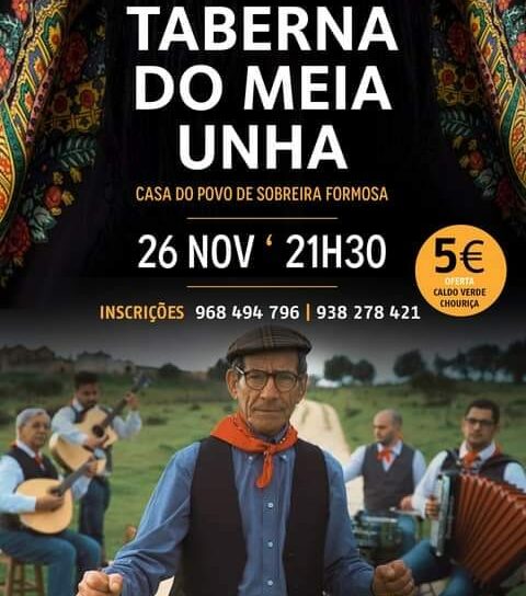 Noite de Fados na Casa do Povo de Sobreira Formosa