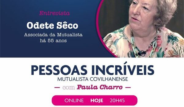 Odete Sêco é uma das associadas mais antiga da Mutualista Covilhanense, há já 55
