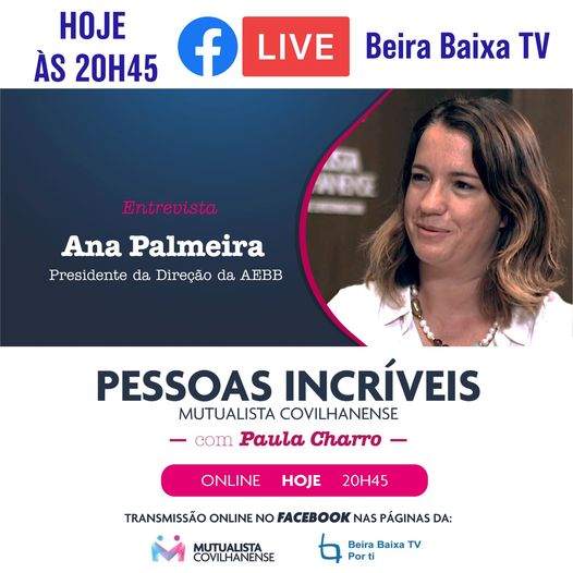 PESSOAS INCRÍVEIS | ENTREVISTA HOJE: ANA PALMEIRA